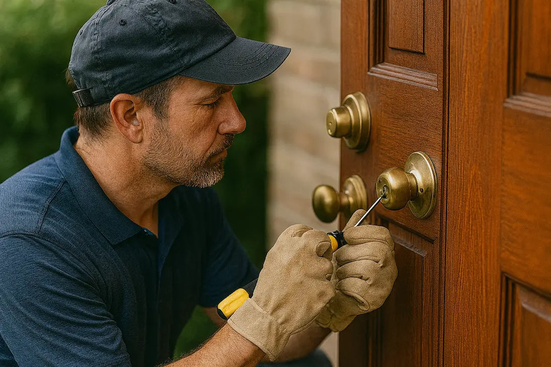Locksmith working in Columbus
