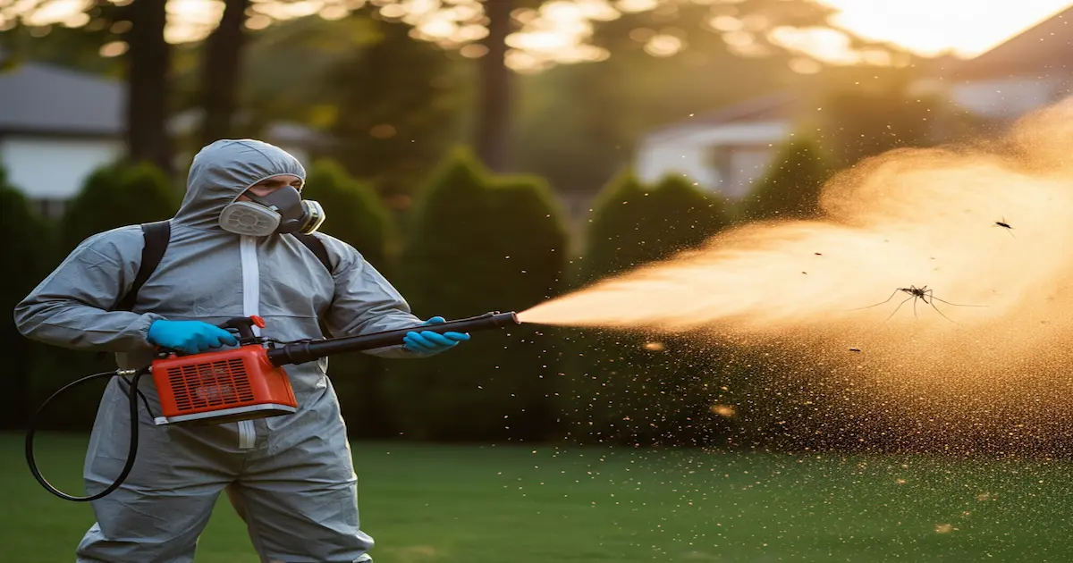 Backyard mosquito prevention steps in Columbus
